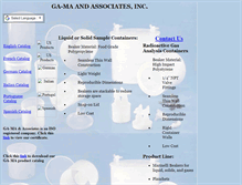 Tablet Screenshot of ga-maassociates.com